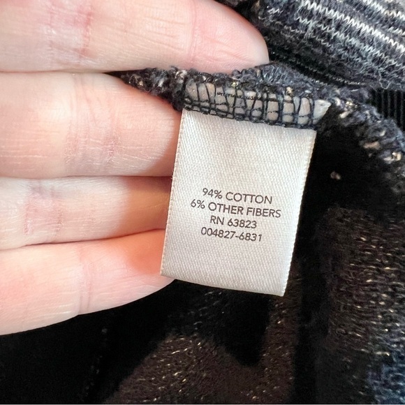 Christopher & Banks Women's Jacket Size Large Full Zip Blue Silver EUC - Picture 8 of 12